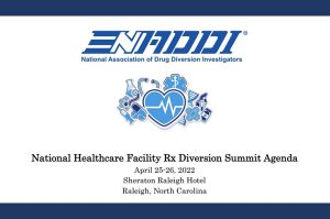 National Healthcare Facility Rx Diversion Summit
